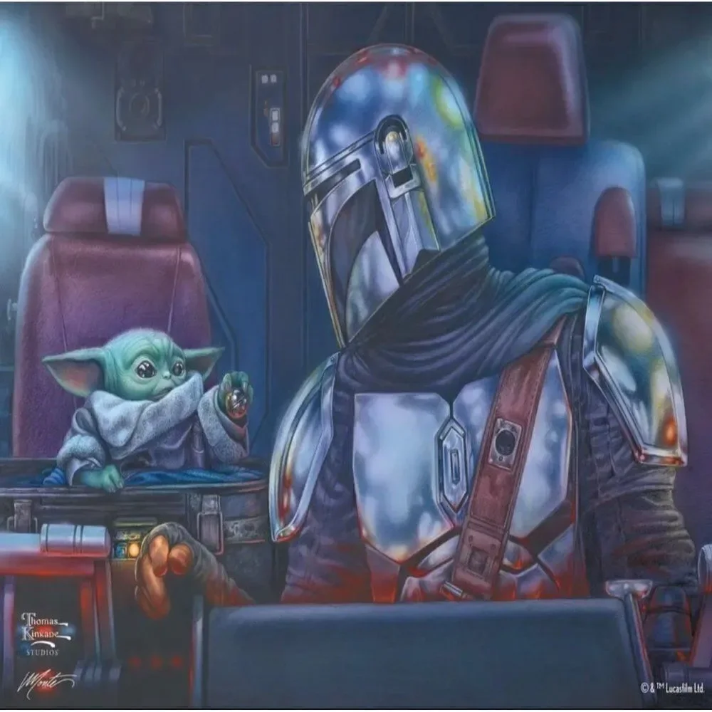 Star Wars The Mandalorian 3 Interlocking Jigsaw Puzzles